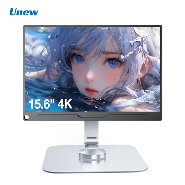 HOWENS 15.6 pouces 4K FHD écran de moniteur Portable double haut-parleurs HDR IPS RGB affichage de jeu pour ordinateur Portable commutateur Xbox PS4/5 avec support