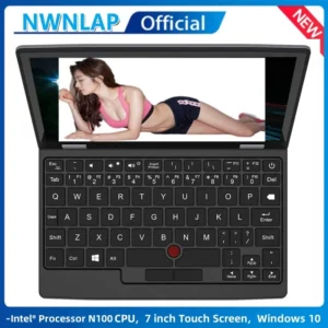 2025 Mini ordinateur Portable Micro ordinateur 7 pouces écran tactile Intel N100 16GB + 512GB IPS Netbook Win 11 Pro PC 2.0MP CAM