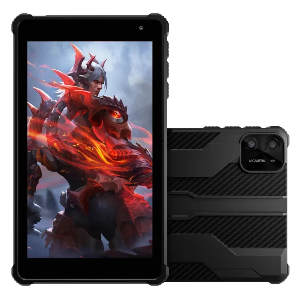 Tablette PRITOM Tablette Android 14 7", 8 Go de RAM (3 + 5 Go d'extension) 64 Go de ROM, processeur Octa-Core A523, WiFi 5G + WiFi6, double caméra, noir – Image 8