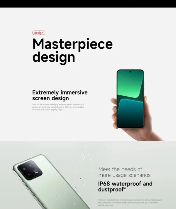 Xiaomi-Smartphone Mi 13, Android, 5G, 6.36 ", 12 Go de RAM, 256 Go de ROM, Dean, débloqué, toutes les couleurs, en bon état, original, d'occasion – Image 11