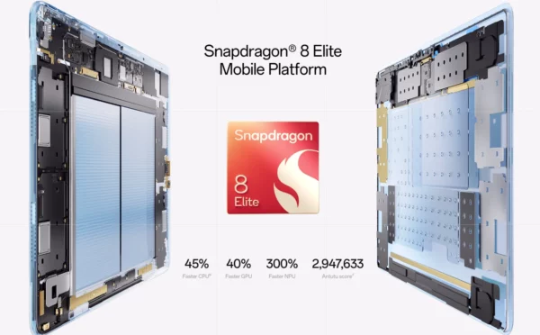 Tout nouveau OnePlus Pad 3 Version mondiale tablette Snapdragon 8 Elite 13.2 "144Hz affichage 3.4K résolution 8 haut-parleurs Wi-Fi 7 Android 15 – Image 23