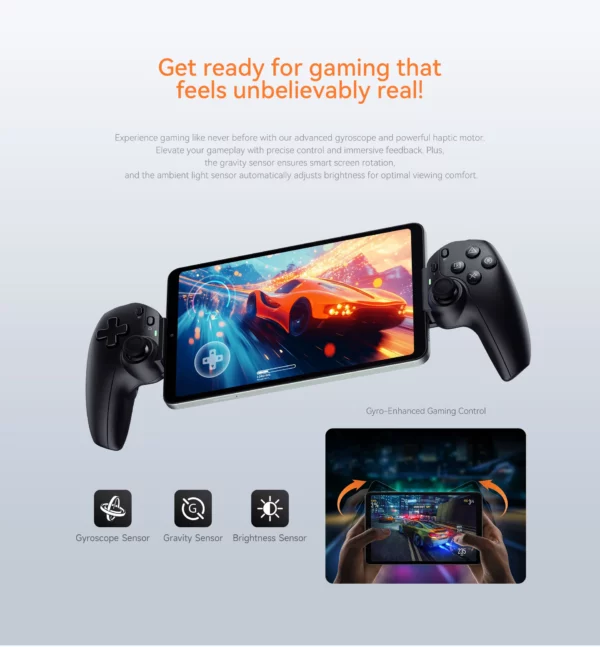 ALLDOCUBE iPlay60 mini tablette Turbo 8.4 pouces Snapdragon 6 GEN1 Android 14 16GB(8GB + 8GB virtuel) RAM 128GB ROM 5500mAh tablette – Image 14