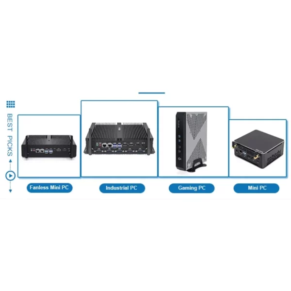 Tout en un Barebone PC I7 I5 ordinateur de bureau pas cher 21.5 pouces 23.8 pouces 4G 8G RAM 256G SSD ordinateur de jeu tout-en-un – Image 4