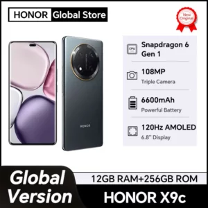 Version mondiale HONOR X9c 5G Smartphone 6.78 "Anti-chute 120Hz écran incurvé 108MP Triple caméra 6600mAh batterie 66W Charge filaire