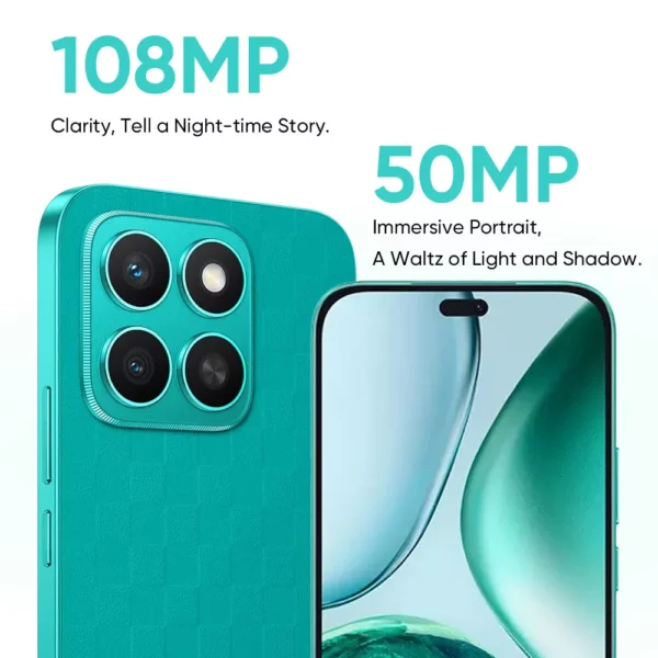 HONOR X8c – Smartphone Snapdragon 695, Version mondiale originale, écran AMOLED 6.7 pouces, 120Hz, batterie 5000mAh, Charge 35W, caméra 108MP – Image 16