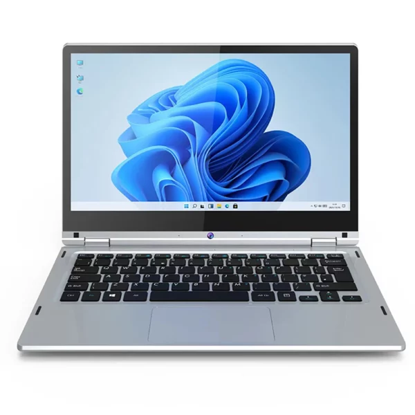 Ordinateur portable 11,6 pouces Intel Celeron N4020 360 °   Flips Écran tactile pour caméra HD 6 Go DDR4 2 To SSD 4500 mAH 2,8 GHz Tablette légère – Image 20