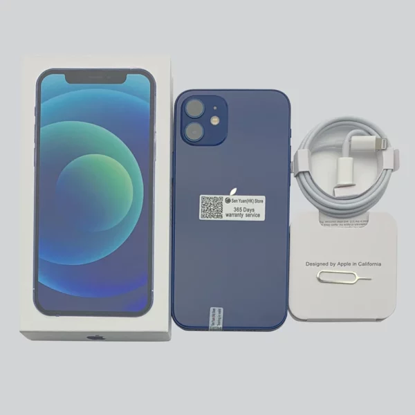 Apple iPhone 12 Face ID 6.1 "4G RAM 64GB/128GB/256GB ROM débloqué Smartphone écran OLED A14 puce bionique double caméras 12MP 12 – Image 6