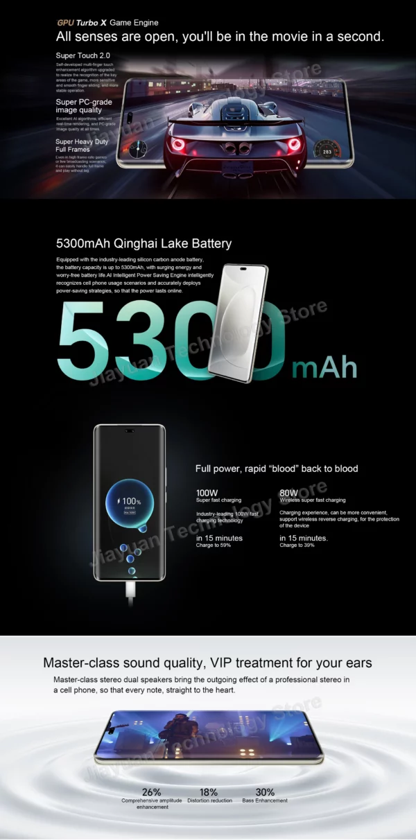 Honor-Smartphone 300 Ultra 5G GMS, téléphone portable, écran 6.78 "120Hz, Snapdragon 8, caméra Isabel 3, batterie 50MP, 5300mAh, original – Image 26