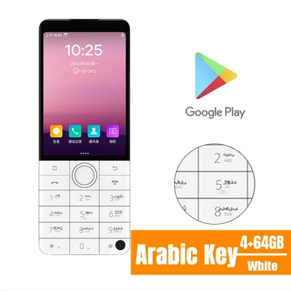 Nouveau Qin F22 Pro écran tactile intelligent téléphone Wifi 5G + 3.5 pouces 4GB 64GB ajouter Google Store Android QinGlobal Version téléphone portable – Image 17