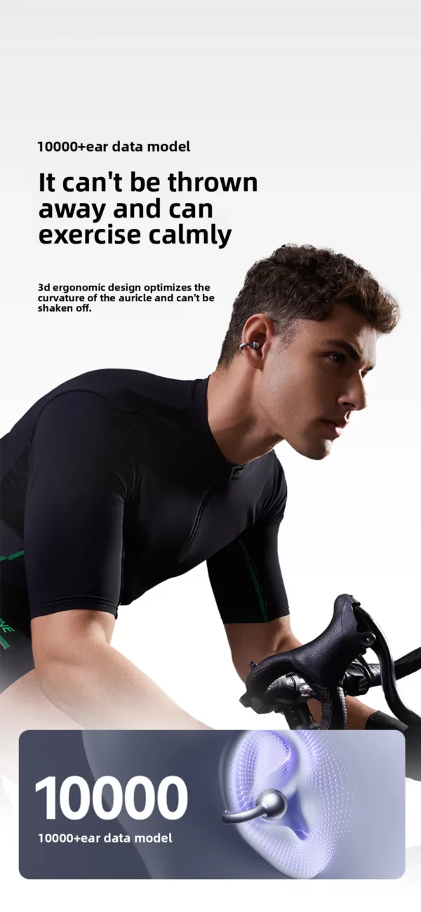 Sanag S6S pince gratuite écouteur à oreille ouverte son 3D casque Bluetooth OWS Sport casque sans fil choix Flash-vente cadeau écouteurs – Image 34