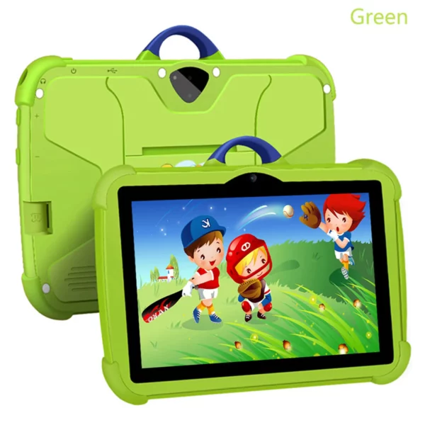 Nouveau modèle de dessin animé enfants tablette 7 pouces Quad Core 4GB RAM 64GB ROM Android apprentissage jeux éducatifs tablettes cadeaux pour enfants – Image 22