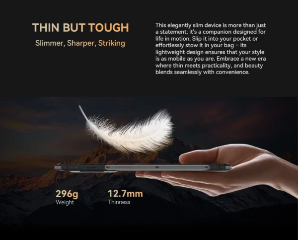 Cubot KINGKONG AX Humanity Smartphone robuste, Android 14, Helio G99, 24 Go de RAM, 12 + 12 Go, 256 Go, Dean, écran 120Hz, appareil photo 100MP, NDavid – Image 13