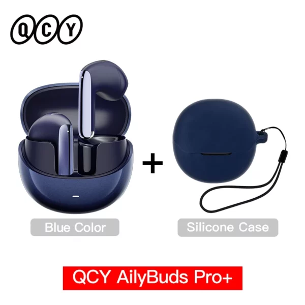 QCY-Écouteurs sans fil AilyBuds Pro+ ANC, HT10, Hi-Res Audio, AC Sat, Bluetooth 5.3, 6 micros, AI, HD, appel, connexion multipoint – Image 21