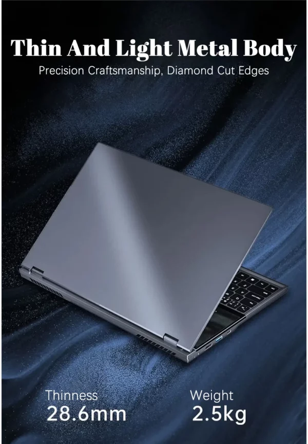 CRELANDER Ordinateur portable à double écran Intel 10e génération Windows 11 à écran tactile pour jeux PC portable Ordinateur portable portable – Image 20