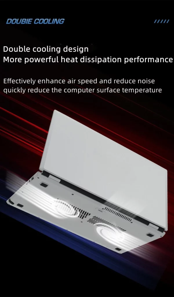 Ordinateur portable avec processeur Intel N100, écran tactile IPS, 4 cœurs, 4 fils, 3.4GHz, 15.6 pouces, IPS 2K, écran étroit à quatre côtés, 7 pouces – Image 24