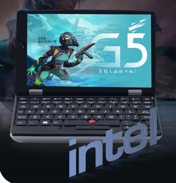 2025 Mini ordinateur Portable Micro ordinateur 7 pouces écran tactile Intel N100 16GB + 512GB IPS Netbook Win 11 Pro PC 2.0MP CAM – Image 6