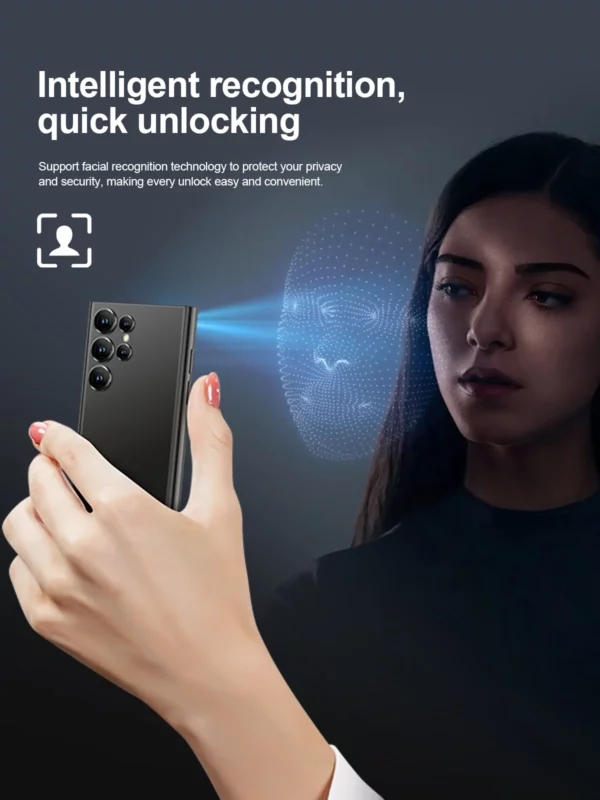 SERVO S27 Mini réseau 3G petit Smartphone 4.0 pouces affichage 2GB RAM 16GB ROM double SIM reconnaissance faciale Android petits téléphones intelligents – Image 22