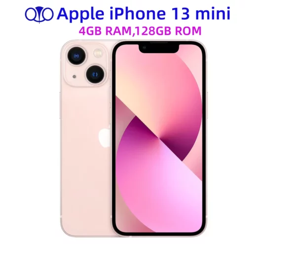 Apple-Téléphone portable iPhone 13 Mini, 5.4 ", 4 Go de RAM, Dean, 128 Go, 256 Go, A15 Bionic IOS, Face ID, NDavid, 5G, Débloqué, Original, Nouveau, 98%