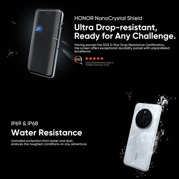【Première mondiale】 Version mondiale HONOR Magic7 Pro 5G Smartphone Magic 7 Pro Snapdragon 8 Elite 120Hz écran OLED 100W Charge rapide – Image 6