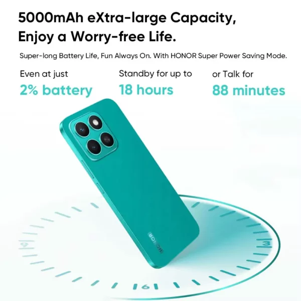 HONOR X8c – Smartphone Snapdragon 695, Version mondiale originale, écran AMOLED 6.7 pouces, 120Hz, batterie 5000mAh, Charge 35W, caméra 108MP – Image 5