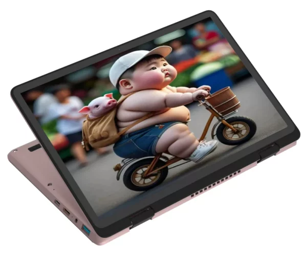 Vert 2025 nouveau 11 "écran tactile Intel Celeron N100 4 Core 4 fil 3.4GHz ordinateur portable pas cher Win 11 ordinateurs portables ordinateur pour les entreprises – Image 20