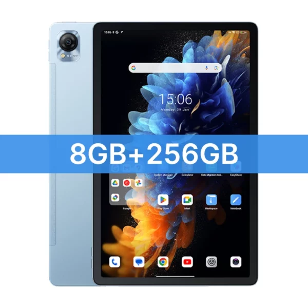 Blackview MEGA 1 tablettes 11.5 "2.4K 120Hz affichage 50MP caméra 12GB 256GB 8800mAh 33W charge Widevine L1 Android Pad PC – Image 7
