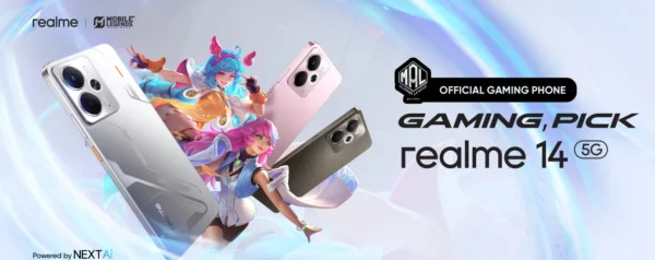 Version globale realme 14 Smartphone 5G Snapdragon 6 Gen 4 Écran AMOLED 120Hz Esports Caméra AI 50MP OIS Batterie Titan 6000mAh – Image 11