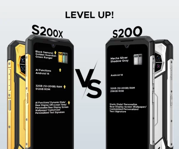Première mondiale DOOGEE S200 X 5G téléphone robuste 12 + 512 Go Smartphone 6,72 "FHD + 120 Hz écran IPS dimension 7050 10100 mAh batterie 33 W – Image 11