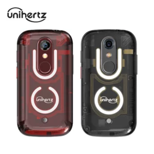 Unihertz Jelly Star 4G Android 13 8GB 256GB débloqué coque arrière transparente lumière LED 48MP 2000mAh