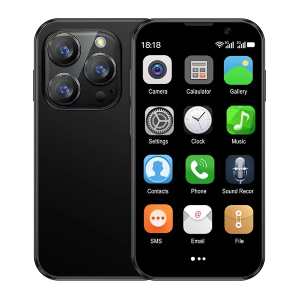 SERVO-Mini Smartphone 16SE, 16 Go, Android 9.0, Wifi, Touristes, EpiStandby Play, PR3 G, WCDMA, Petit Téléphone Portable Intelligent de 3.0 Pouces, Nouvelle Version – Image 15