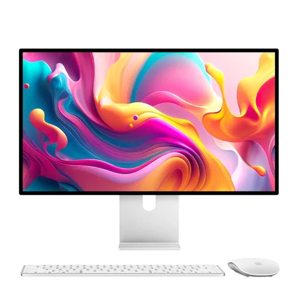 27 pouces 5K affichage TYPE-C thunderbolt pour Mac LCD moniteur alliage d'aluminium 60Hz brillant écran IPS KUYBurgos G27XSE WIT-imprégneed SUPPORT – Image 3
