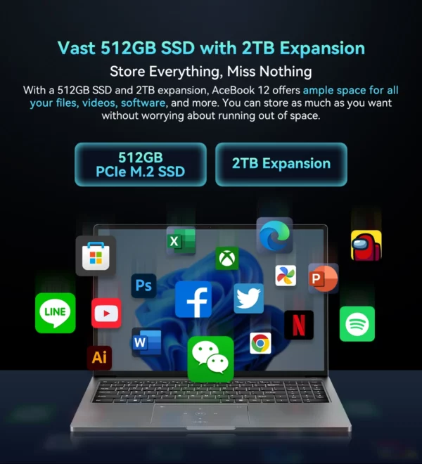Blackview Acebook 12 P1 11 Pro ordinateur portable 16 en effet écran 1920*1200, Intel I5-1030NG7 Notebook, 16GB 512GB, 5000mAh, langue russe – Image 28