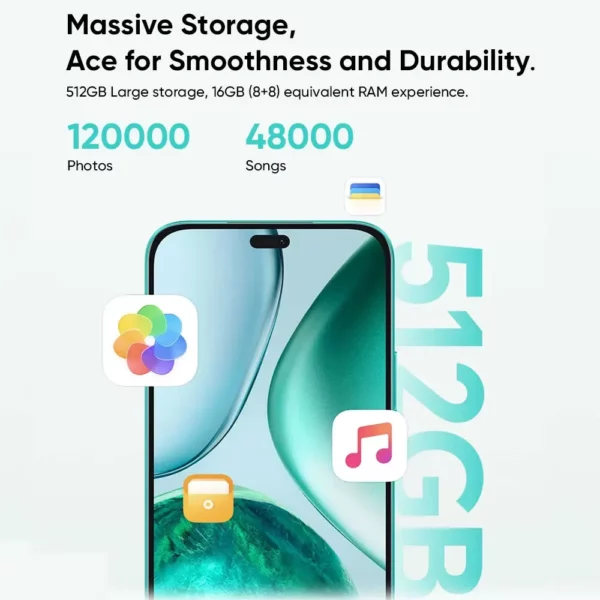 HONOR X8c – Smartphone Snapdragon 695, Version mondiale originale, écran AMOLED 6.7 pouces, 120Hz, batterie 5000mAh, Charge 35W, caméra 108MP – Image 4