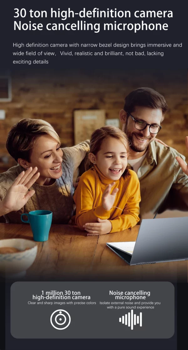 Crelander 16 "double écran tactile ordinateur portable Intel i5 i7 12ème génération 12 cœurs Écran IPS 32gb RAM m2 SSD Windows 11 ordinateur portable Intel – Image 18