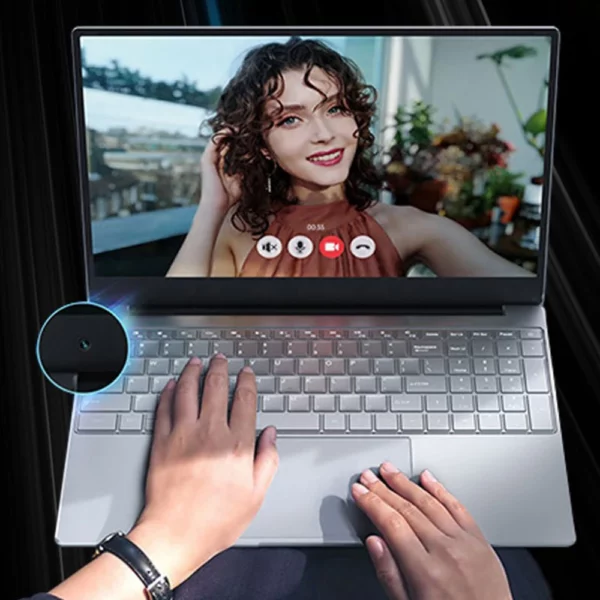Ordinateur portable Intel débloqué par empreinte digitale, 15.6 pouces, Windows 10, 11 Pro, IPS, 12 Go de RAM, 128 Go, 256 Go, 512 Go, 1 To, SSD, ordinateur portable HDMI – Image 5