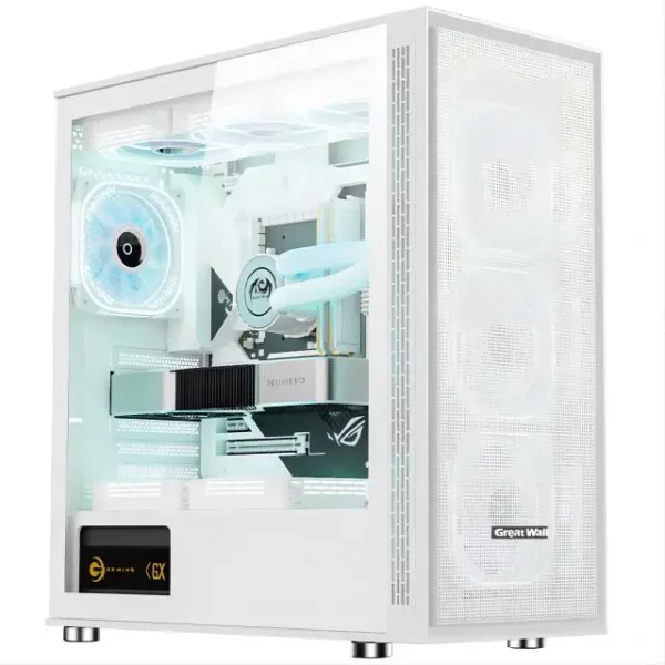 GX660 ordinateur de bureau I5 12400F 16GB 1t SSD GTX1650 4GB GD6 six cœurs win-11 PC ordinateur de bureau bureau et usage domestique jeu – Image 11