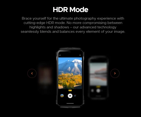 Version mondiale DOOGEE V Max Plus téléphone robuste 6.58 "120Hz affichage 16GB 512GB 200MP AI caméra 22000mAh effet d'éclairage Android 14 – Image 44