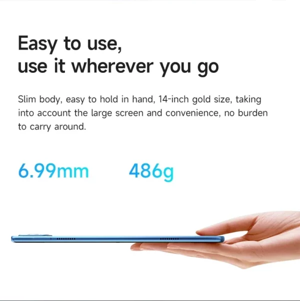 2025 nouvelle Version mondiale originale tablette Android Pad 15 Pro 16GB + 1TB Snapdragon 870 tablettes PC 5G double carte SIM WIFI HD 4K Mi Tab – Image 31