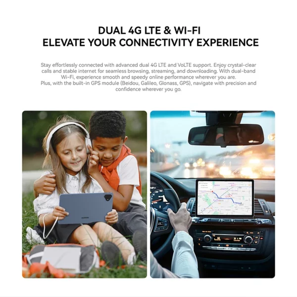ALLDOCUBE iPlay60 Pro tablette 10.95 "Android 15 Helio G99 16GB(6GB + 10GB virtuel) RAM 128GB ROM 90Hz affichage 7000mAh LTE tablette – Image 2