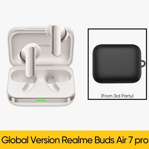 Version mondiale realme Buds Air 7 Pro 53dB suppression Active du bruit véritable écouteur sans fil 48 heures batterie Bluetooth 5.4 casque – Image 16