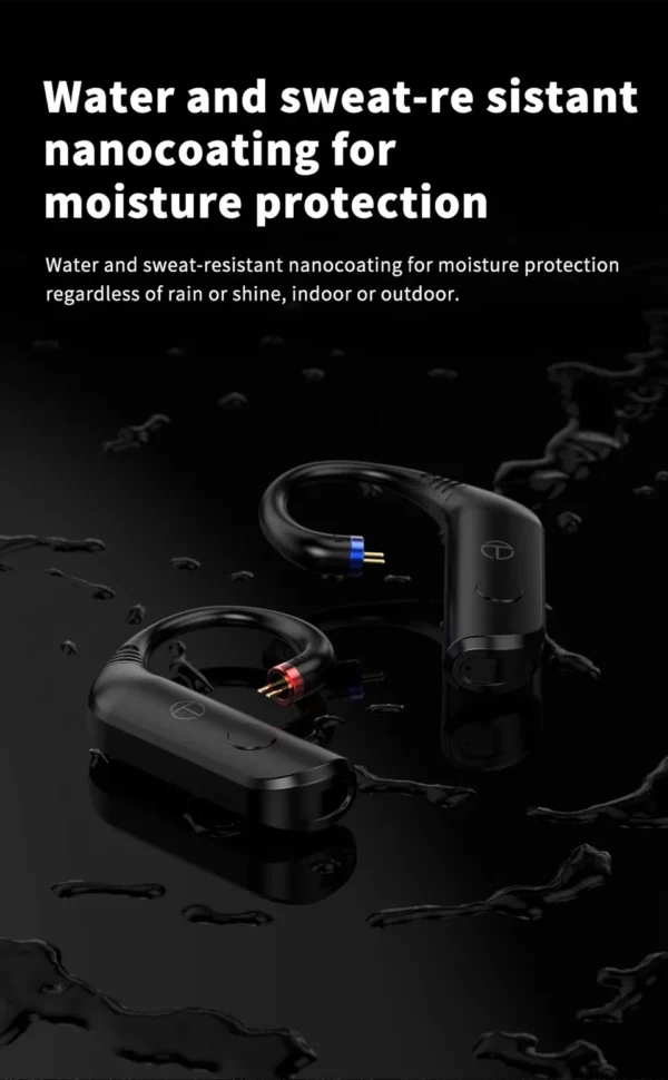 TRN BT20 Pro sans fil Bluetooth 5.3 HIFI écouteurs Module câble de mise à niveau/connecteur MMCX prise remplaçable crochet d'oreille pour Moondrop – Image 20