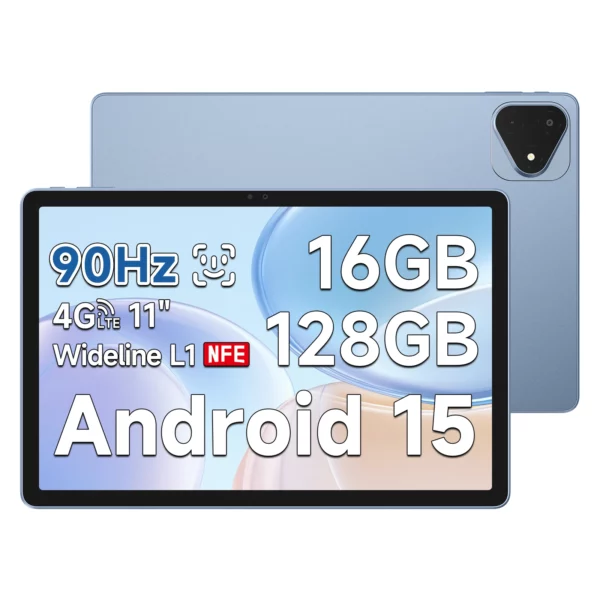 ALLDOCUBE iPlay60 Pro tablette 10.95 "Android 15 Helio G99 16GB(6GB + 10GB virtuel) RAM 128GB ROM 90Hz affichage 7000mAh LTE tablette – Image 6