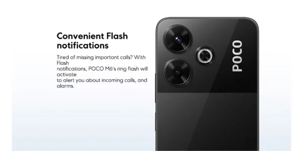 POCO M6 Smartphone Version mondiale Helio G91 Ultra 108MP caméra principale de qualité professionnelle 33W charge rapide batterie 5030mAh – Image 37