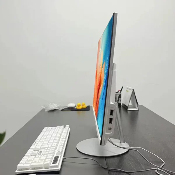 Pc de bureau tout-en-un 27 pouces, nouveau noyau Ultra-fin I3 I5 I7, ordinateur de jeu à domicile d'affaires tout-en-un avec clavier/souris filaire – Image 4