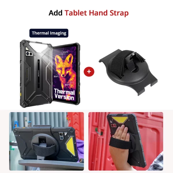 【Première mondiale】Ulefone Armor Pad 4 Ultra 5G Tablette robuste Imagerie thermique 11800mAh 10,36"2K 16GB + 256GB Android 14 Lumière LED – Image 12