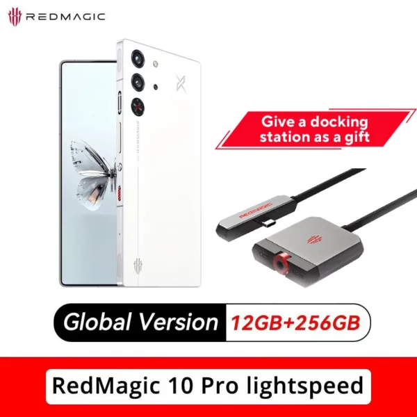 Smartphone de jeu Version mondiale RedMagic 10 Pro 5G 6.853 "Snapdragon 8 Elite 7050mAh 80W Charge 50MP NFC – Image 10