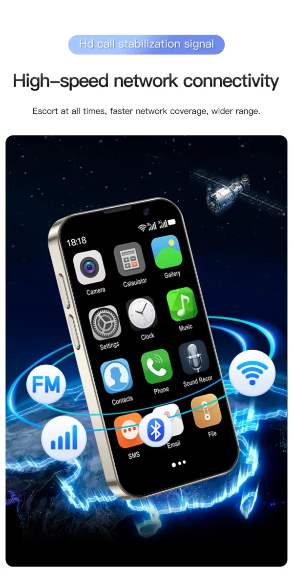 SERVO-Mini Smartphone 16SE, 16 Go, Android 9.0, Wifi, Touristes, EpiStandby Play, PR3 G, WCDMA, Petit Téléphone Portable Intelligent de 3.0 Pouces, Nouvelle Version – Image 34