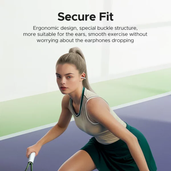 UGREEN-Écouteurs sans fil Bluetooth HiTune S5 TWS, oreillettes de sport, avec micro, crochets d'oreille et crochet – Image 4