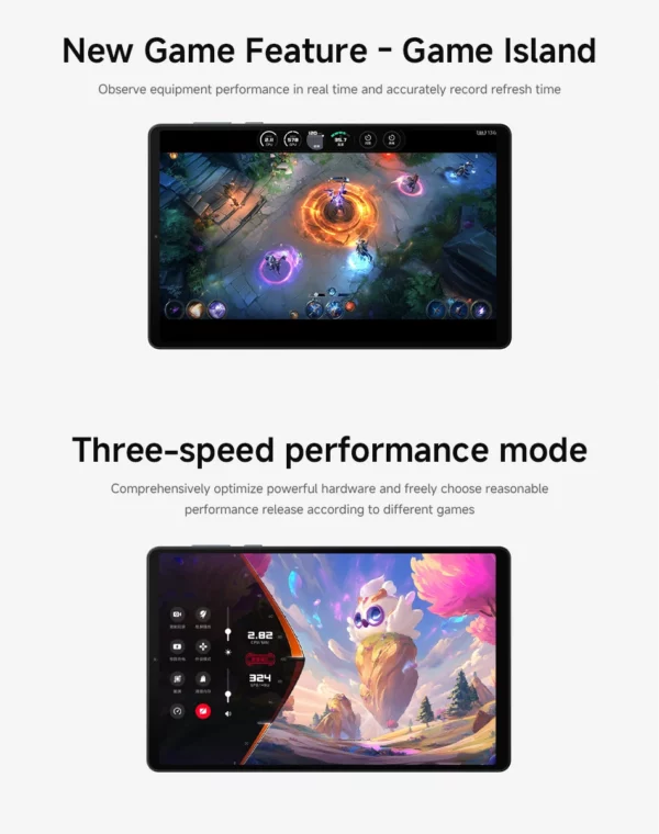 Version CN Lenovo légion Y700 2025 onglet tablette de jeu 256GB 512GB Gen 3 8.8 "165Hz affichage 6550mAh 68W charge Android 14 – Image 22
