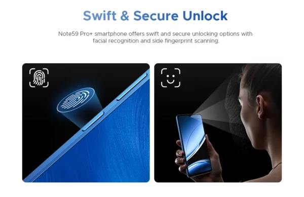 DOOGEE Note59 Pro + 5G Smartphone Android 15 Version mondiale 6250mAh batterie 6.75 ''120Hz affichage 12GB 512GB téléphone portable NFC – Image 40